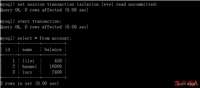 MySQL的事务的基本要素和事务隔离级别详解
