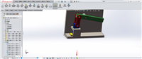 solidworks怎么创建仿真动画并进行限元分析?