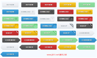 36种漂亮的CSS3网页按钮Button样式(主要结合before与after)