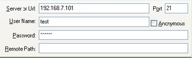 filezilla server用ftp进行登陆测试