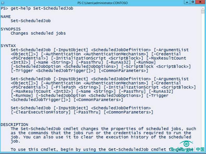 set-scheduledjob