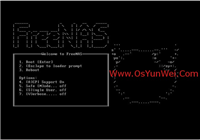 FreeBSD FreeNAS安装图解教程