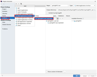 idea配置Tomcat Deployment添加时没有Artifact的问题及解决