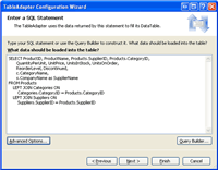 在ASP.NET 2.0中操作数据之六十七:在TableAdapters中使用JOINs