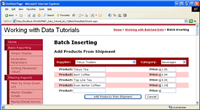 在ASP.NET 2.0中操作数据之六十四:GridView批量添加数据