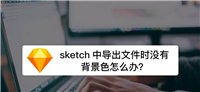 sketch文件导出没有背景色怎么办? sketch背景色消失的解决办法