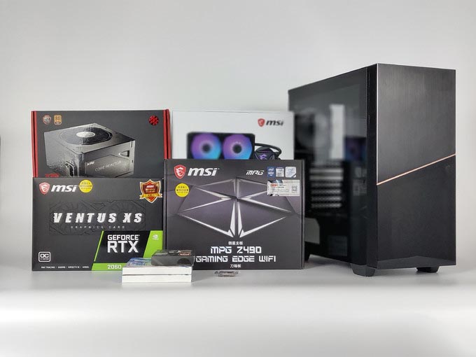 万元级生产力主机分享：i7 10700k+微星mpg z490 gaming edge刀锋版