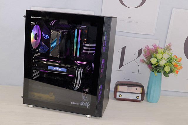 618抄底攒机好时节，i7 9700k+rtx2060s先马易大师机箱装机作业！