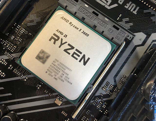 amd 锐龙 r5-3600处理器
