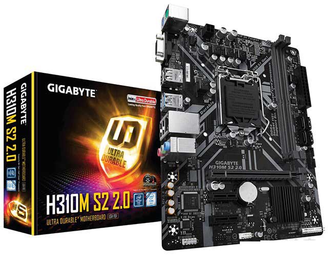 技嘉 h310m-s2 2.0主板