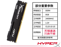 8款高性价比8G DDR4 2400内存推荐 8GB不到300内存大降价