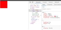 css3实现平移效果(transfrom:translate)的示例