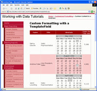 在ASP.NET 2.0中操作数据之十二:在GridView控件中使用TemplateField