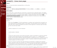 Linux 下的 unzip 命令使用示例详解