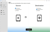 如何免费注册安装Contact Transfer苹果传输安卓软件?Contact Transfer使用教程