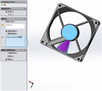 sw怎么画电脑中的小风扇? solidworks画散热风扇的技巧