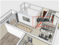 酷家乐如何画护墙板? 酷家乐制作墙面线条护墙板的技巧