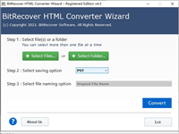 如何免费激活BitRecover HTML Converter Wizard 附激活教程+激活补丁