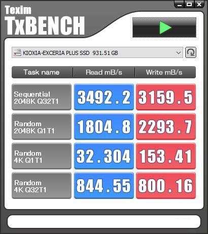 铠侠 exceria plus 极至光速 固态硬盘评测：从toshiba到铠侠 不变的是性能 