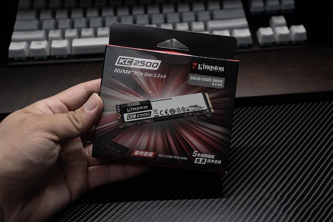 金士顿 kc2500 2tb 开箱简评