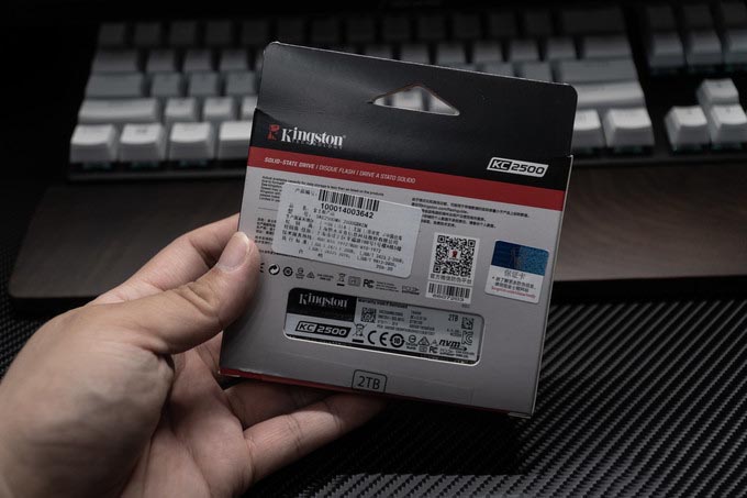 金士顿 kc2500 2tb 开箱简评