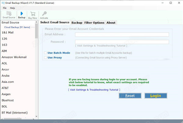 email backup wizard(电子邮件备份工具)破解版