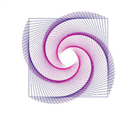 CDR教程 怎么利用CDR制作旋转风筝渐变线条平面图案呢