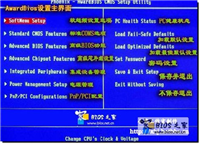 最新 Award Bios 设置全程图解教程