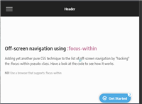 css3的focus-within选择器的使用