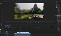 premiere视频画面怎么做一半复合模糊的效果? pr视频半边模糊的做法