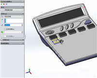 sw怎么快速建模三维立体的计算器模型? SolidWorks画计算器的技巧