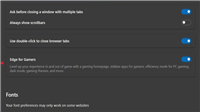 Edge浏览器为游戏玩家推出新模式: 集成 Discord/Twitch/黑暗模式等功能