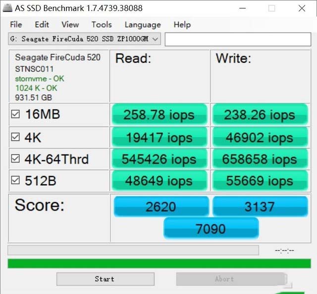 希捷酷玩520固态评测：pcie 4.0 不止于快 