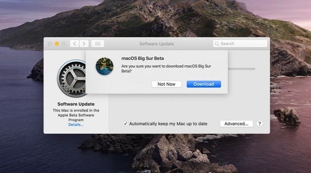 macos big sur beta 2版本发布 测试用户可抢先体验