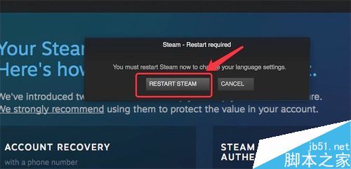 mac版steam怎么设置中文？steammac版中文语言设置教程