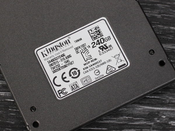 金士顿a400 240gb怎么样 金士顿a400 ssd评测