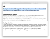 更新macOS10.15出现迁移的项目文件夹可不可以删除?
