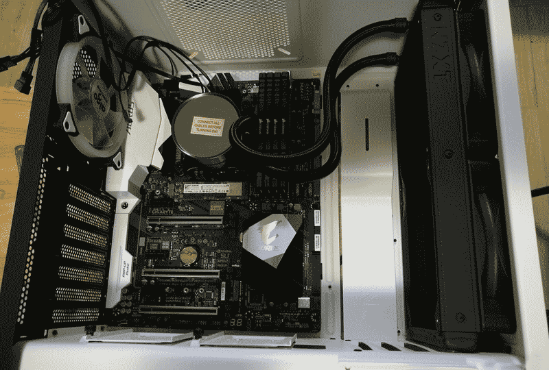 i7-7700k+1080sli装机作业
