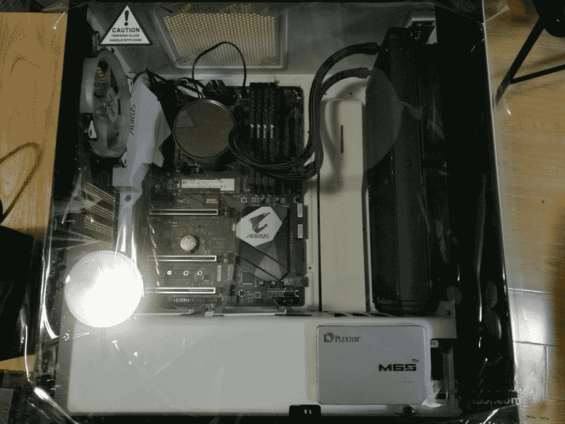 i7-7700k+1080sli装机作业