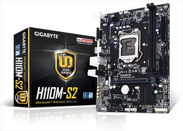 技嘉h110m-s2 ddr4