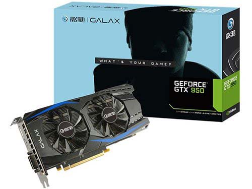 影驰gtx950虎将 2gd5