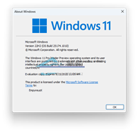 Win11 预览版 25174.1010更新补丁KB5017214发布 测试 Dev 服务管道