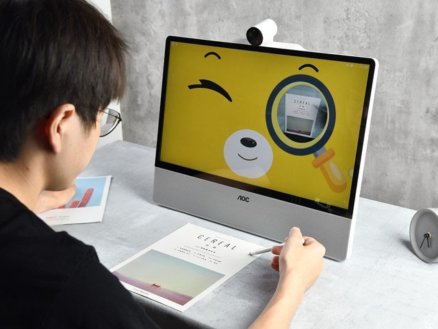 让孩子健康学习 aoc学习一体机评测 