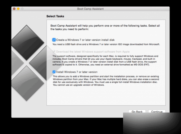 苹果mac系统安装windows 10教程