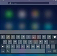 ipad平板怎么设置浮动键盘?
