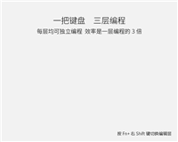 程序员编程神器IBKC Poker 2机械键盘经典重生:三层编程