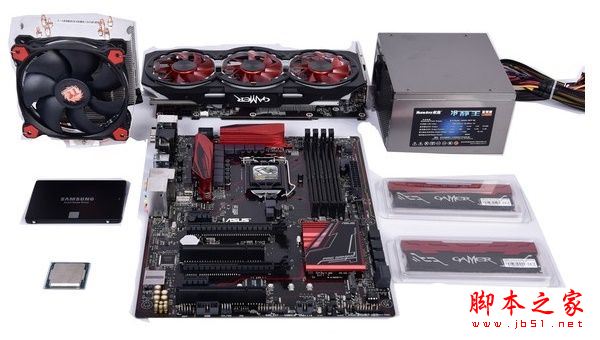 i5-6500/gtx1060电竞游戏主机装机实录: diy组装电脑教程详细图解
