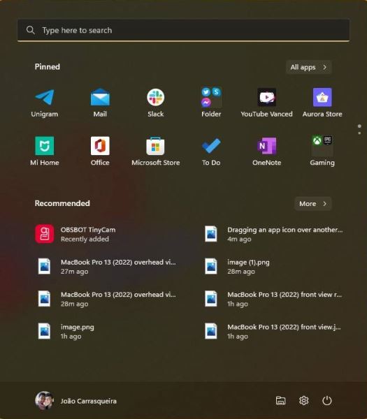 win11 22h2如何创建开始菜单文件夹？