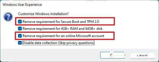 如何创建 usb 安装媒体以绕过 windows