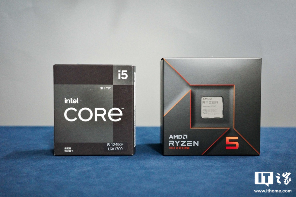 【代码网评测室】i5-12490f 对比 r5-7500f,22 年的酷睿依旧能打 图形用户界面
